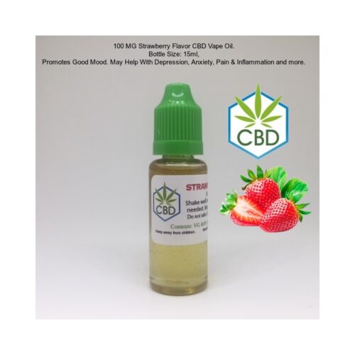 Strawberry CBD Vape Oil